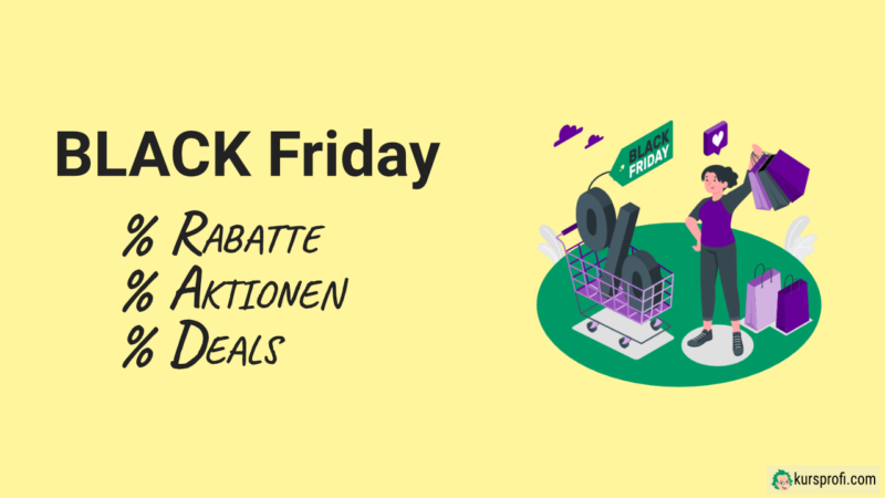 Black Friday Deals für Kursersteller