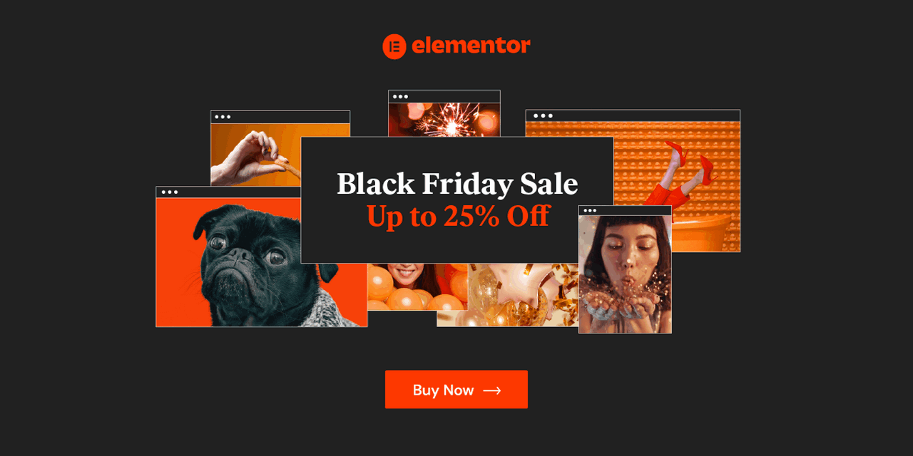 Elementor Black Friday Sale