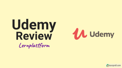 Udemy Lernplattform Review und Testbericht